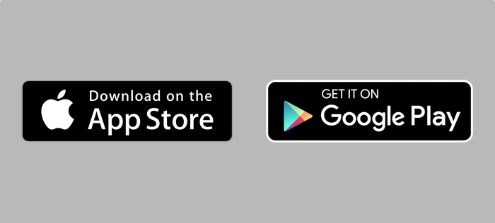 App Store and Google Play badges